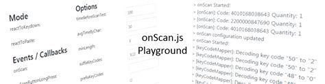 onScan.js Playground 